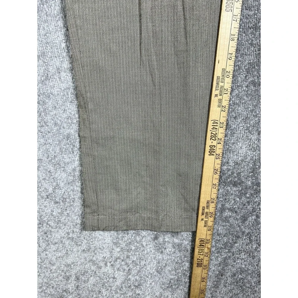 Christopher & Banks Comfort Stretch Easy Fit Striped Dress Pants Womens Size 14